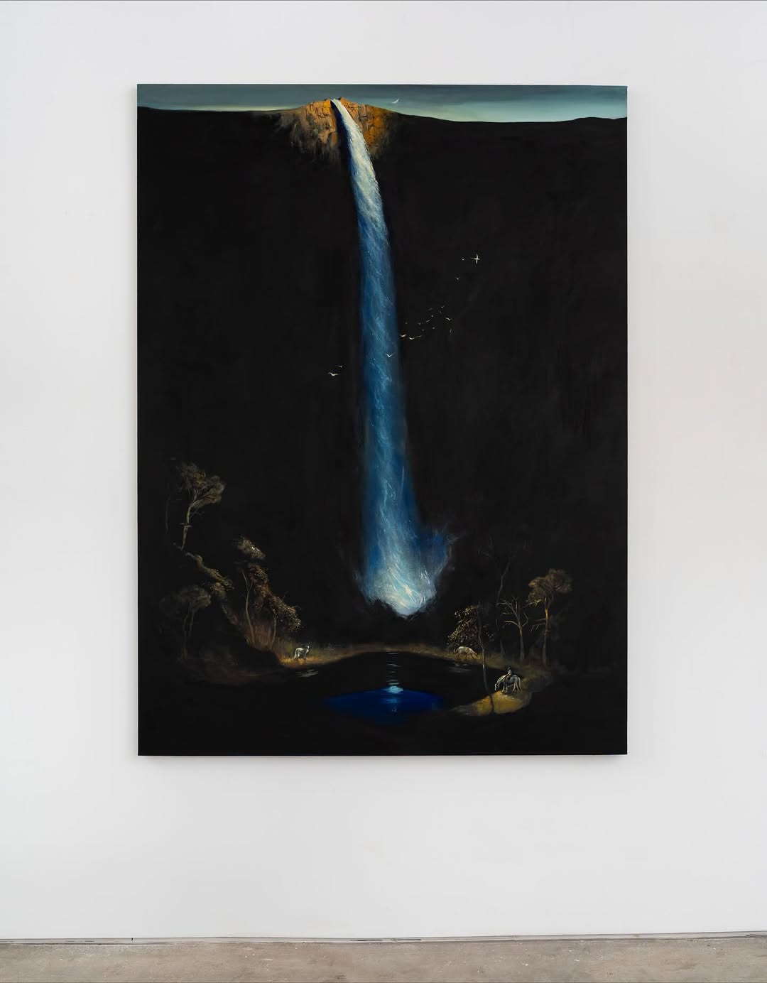 A River Dividing Presence and Absence by Caleb Hahne Quintana