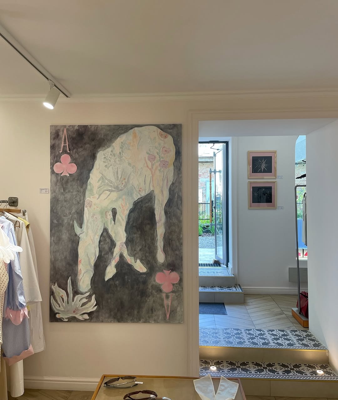 The black horse by Dora Lybak