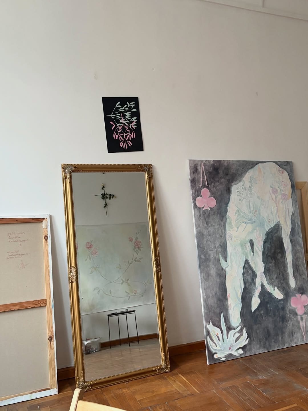 The black horse by Dora Lybak